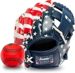 Franklin Sports Rtp 9.5" Teeball Glove With Ball: Right Handed Thrower - Usa. Fixed Price $25.99.