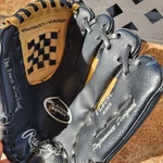 Rawlings Players Series 10" Youth Baseball Glove Black/tan Basket Web PL609C. Fixed Price $14.99.