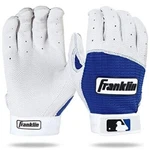 Franklin Mlb Pro Classic Adult Baseball Batting Gloves Pair Pearl/royal Sm. Fixed Price $25.99.