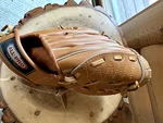 Pro Baseball Softball Glove Jr JP-996 Leather Ez-catch Right Hand Throw. Fixed Price $16.00.
