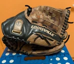 Louisville Tps FT1250 Rht 12.5 Inch Baseball Glove Mitt Black Brown Leather. Fixed Price $24.99.
