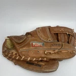 Vintage National NSG09 Professional Model Sloped Back Baseball Glove 13". Fixed Price $19.97.