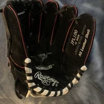 Rawlings 10" Black And White Junior Pro Lite Youth Glove JPL100- Excellent Shape. Fixed Price $13.75.