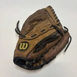 Wilson A440 11" Fastpitch Baseball Glove Genuine Leather, Monsta Web Left Handed. Fixed Price $10.00.