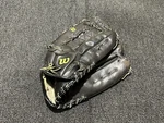 Wilson Black Leather Baseball Elite Series Glove A2485 14 Inch. Fixed Price $19.99.