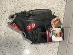 New With Tags Rawlings SPL120AJ Aaron Judge 12" Baseball Glove/black Leather Rht. Fixed Price $100.00.