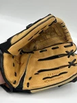 Easton Flex Jeff Kent 11" ZFX1101 Leather Glove Tan Black See Pics Baseball. Fixed Price $14.99.