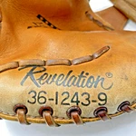 Rawlings Revelation Lht Baseball Glove 36-1243-9 Crown Back Double Split Web Vtg. Fixed Price $39.99.