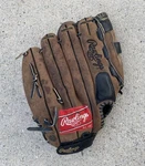 Rawlings Millennium Series MMS25NF 12 1/2" Leather Baseball Softball Glove Mitt. Fixed Price $25.00.