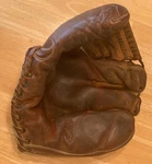 Vtg 50'S Rawlings Baseball Glove Playmaker Model PM7 Three Finger Rh. Fixed Price $40.00.