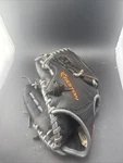 Easton Pro Series Comp Baseball Glove Left Hand Throw Black Orange Leather. Fixed Price $28.00.
