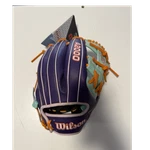 Wilson A2000 1975 11.75" Infield Lht Leather Glove Of Month Purple. Fixed Price $385.00.