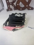 Rawlings Pink Black Baseball Softball Inch Right Hand PL91PB Free Shipping. Fixed Price $15.00.