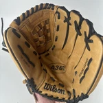 Wilson A360 12 Baseball Glove Right Hand Throw Genuine Leather AO360 Clean. Fixed Price $24.99.