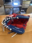 Rawlings Players Youth Tball Baseball Glove Right Hand Throw Red Blue 9. Fixed Price $12.00.