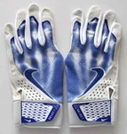 Nike Alpha Select Batting Gloves Men's Large White/game Royal. Fixed Price $31.95.