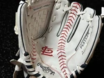 Louis Cardinals Rawlings Right Hand Throw White Kids Baseball Glove PLSTL24. Fixed Price $12.00.