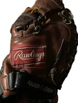 Rawlings Leather Dual Wing Cachers Mitt Series Fastback Model Rpt-lt Used Rh. Fixed Price $99.97.