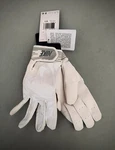 Nike Alpha Edge Baseball Batting Gloves White Adult Size Large New With Tags. Fixed Price $20.00.