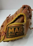 Leather Mag Pee Wee Youth Left Hand Baseball Glove PW-1297. Fixed Price $15.00.