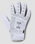 Under Armour Ua Harper Hustle White Grey Baseball Batting Gloves New Youth Sz. Fixed Price $24.09.