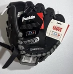 New Franklin Sports Ready To Play 8.5" Tee Ball Glove Black Right Hand Throw. Fixed Price $9.99.