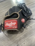 Rawlings GGE1202PB 12" Left Black Beige Leather Baseball Softball Glove. Fixed Price $65.00.