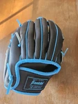 Franklin Inferno Baseball Glove Hand Formed Pocket Brown Blue Synthetic Full Fi. Fixed Price $20.00.