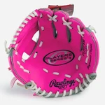 Rawlings Player Series PL85PSM Baseball Glove 1/2", Color Pink/grey (rht). Fixed Price $19.95.