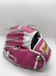 Franklin Pink & White Right Handed Throw Baseball Glove 4773AWT12 Rtp 9 1/2". Fixed Price $5.48.