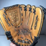 Wilson A0525 XL125 12.5" Leather Softball Glove Rht Large Pocket Broken In. Fixed Price $27.99.