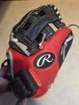 Rawlings Playmaker Baseball Glove, 10.5" T-ball Model WPM105BSS Mitt Rh Thrower. Fixed Price $12.86.
