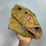 Rawlings RBG36Y Youth Baseball Glove Brown Lht Leather Cal Ripken Jr Vintage. Fixed Price $30.00.
