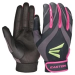 Easton Synergy Ii Pink/green/grey Fastpitch Batting Gloves Youth (pair). Fixed Price $9.95.