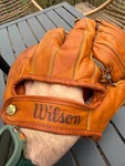 Vintage Wilson A2180 Hawk Grip-tite Pocket Baseball Glove Made Usa. Fixed Price $200.00.