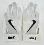 Nike Hyperdiamond Batting Gloves Youth Large White/black/grey. Fixed Price $13.45.