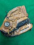 Wilson Demarini Monsta Web 13 Leather Rht Softball Glove Brown Mitt A2455. Fixed Price $29.99.