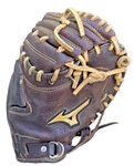 Mizuno Leather Catchers Mitt Gxc 90B2 33.50 Pro Scoop Brown And Tan Rht. Fixed Price $79.00.
