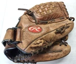 Rawlings Baseball Glove P12BF Right Hand Throw Leather Shell. Fixed Price $12.00.