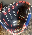 Nwt Wilson A200 Glove Sz 10 T-ball; Pitch In For Base/softball 2-6 Yrs. Fixed Price $19.75.