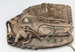 Nike Dri Fit Diamond Ready SDR1300 13" Baseball Glove Rht Brown Leather Named. Fixed Price $29.95.