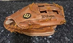 Wilson A2045 Professional Baseball Glove Used Snap Action Right Hand Throw. Fixed Price $29.00.