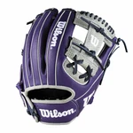 Wilson Wannabe Hero Dual WBW103766 Infield Type Size 11.5 Rh Grey/purple R861. Fixed Price $338.71.