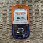 Shock Doctor Gel Max Flavor Fusion Blue Raspberry Mouthguard (youth 10-). Fixed Price $14.00.