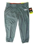 Rawlings Women's Large Launch Fastpitch Softball Pants Baseball Knickers Gray. Fixed Price $25.46.