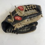 Rawlings Baseball Glove RBG4BG 13" Inch Black & Gray Leather Fastback Rht. Fixed Price $22.13.