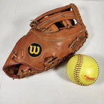 Wilson Softball Glove "the Big Scoop" Catchers Mitt Rh Grip-tite +. Fixed Price $54.99.
