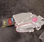 Rawlings Sure Catch 10" Softball Glove Lft (worn On Right Hand) SCSB100P Gray. Fixed Price $19.85.