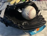Baseball Glove Set For Toddlers Kids Black Ages 3 Up. Brand New. Fixed Price $10.00.