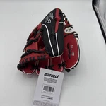 Marucci Caddo Series Baseball Glove Size 11.5 Red Black Infield Left Hand Throw. Fixed Price $30.00.